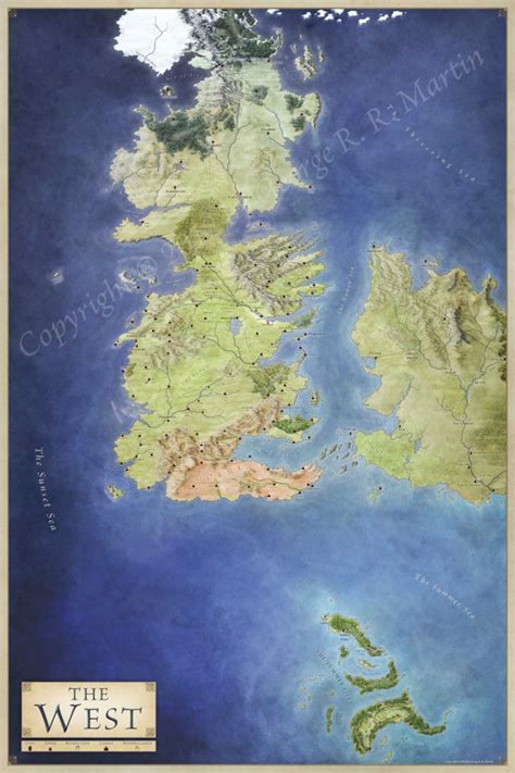 game of thrones map|The Lands of Ice and Fire – the maps of Game of Thrones.